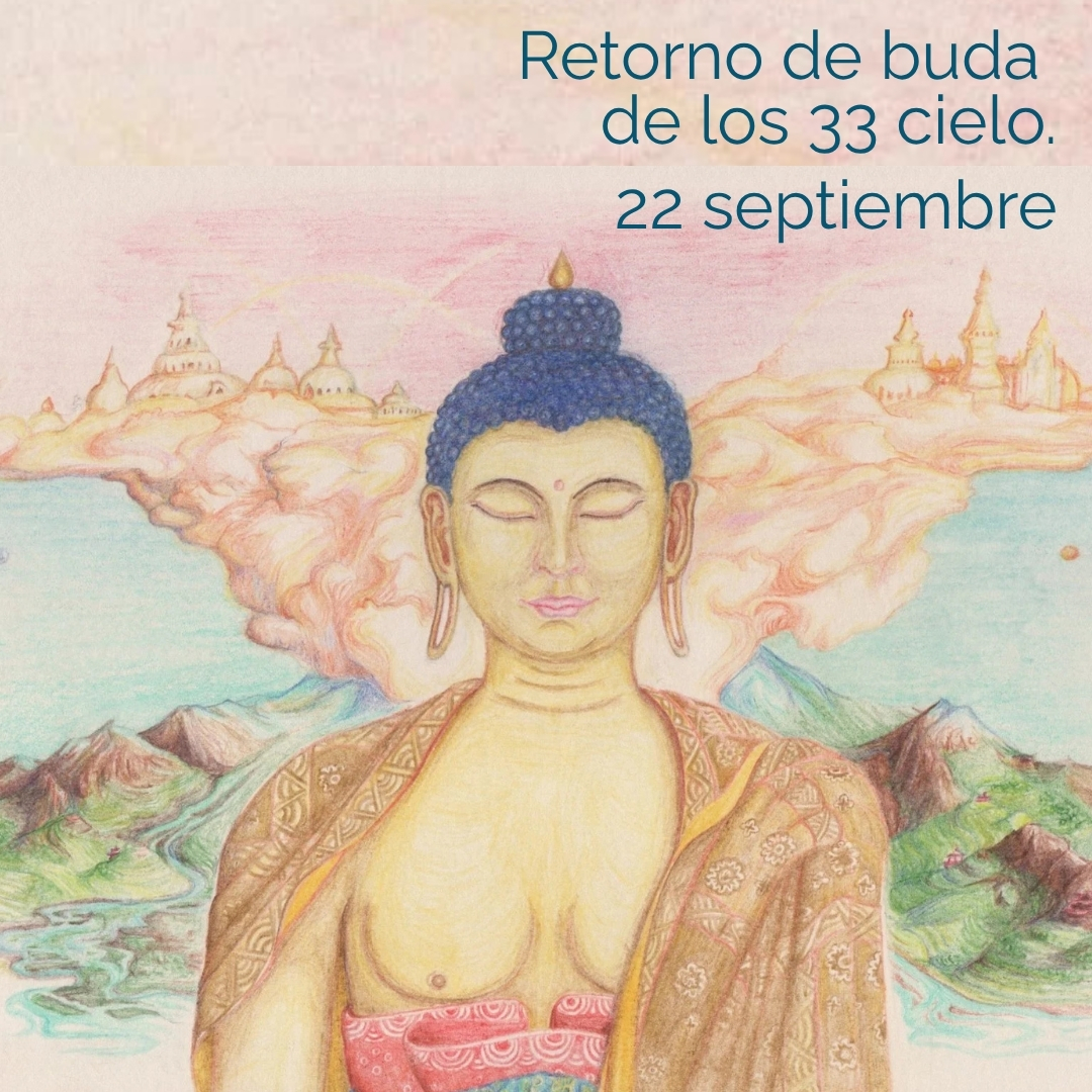 Retorno de buda de los 33 cielos